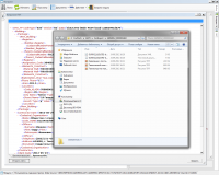 Обзор директории с результатами выгрузки
